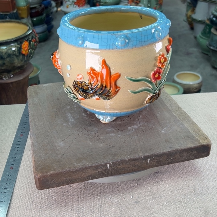 泳坤堂石湾盆陶瓷