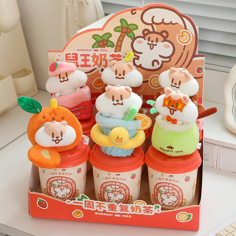 正版授权奶茶鼠一周不重复盲盒系列（拆开不退换）