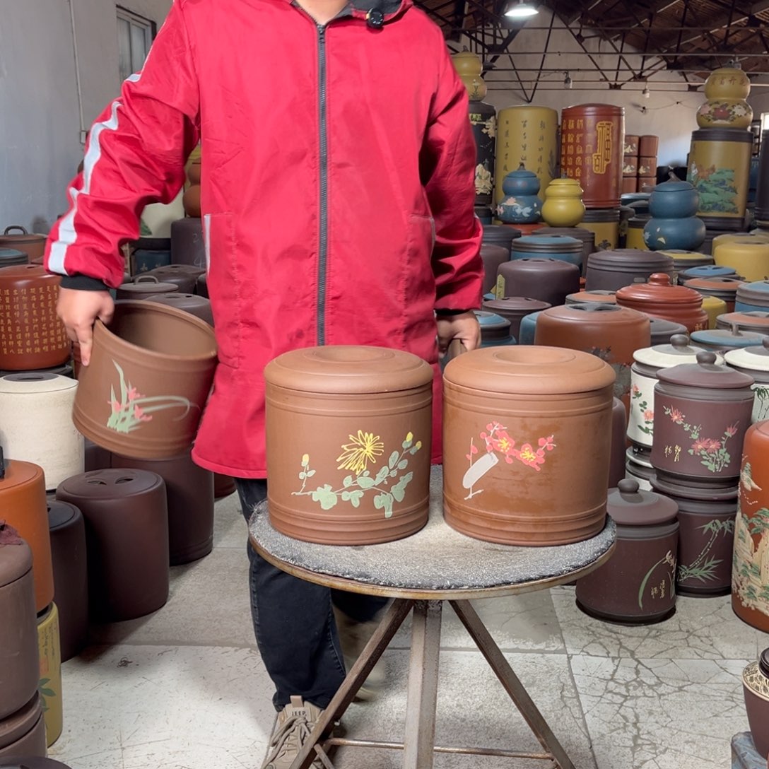 紫砂茶叶罐茶叶罐