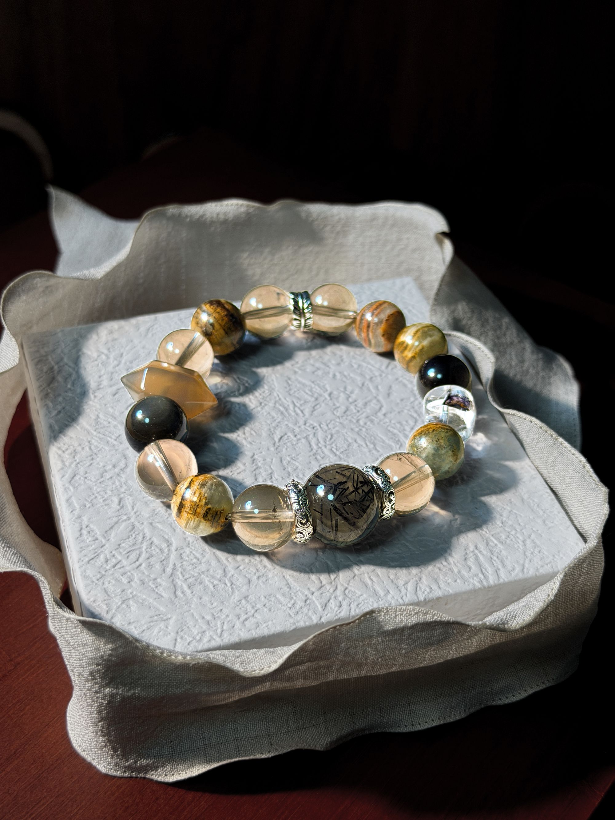 非金属珐琅手链 【玄叔直播专用】diy配饰手链手串百搭手工单圈设计