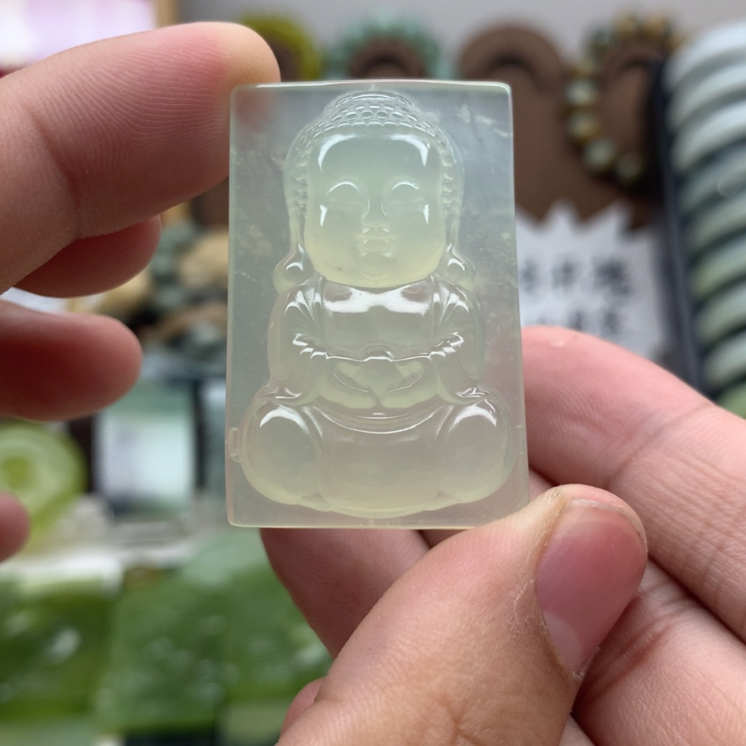 岫玉未镶嵌吊坠(不含链)