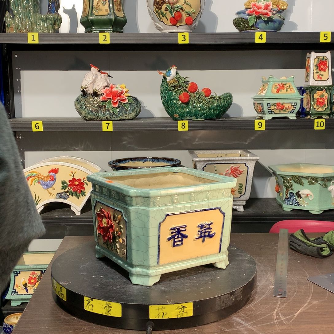 超***高温烧制石湾盆花盆