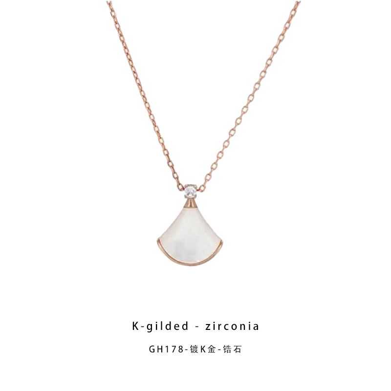   CNC精工项链 裙子项链精致百搭高级感锁骨链GH178