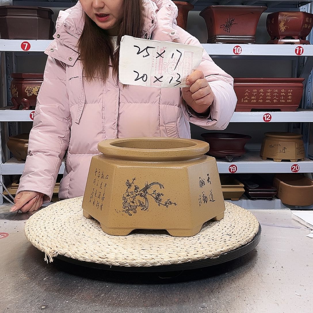 花盆紫砂紫砂花盆