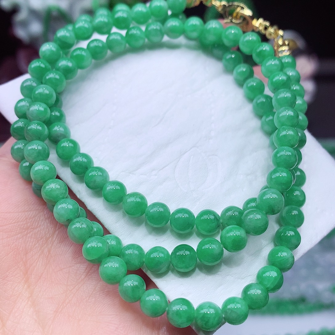 翡翠未镶嵌手链翡翠