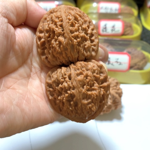 吊坠文玩核桃拉丝三角疆