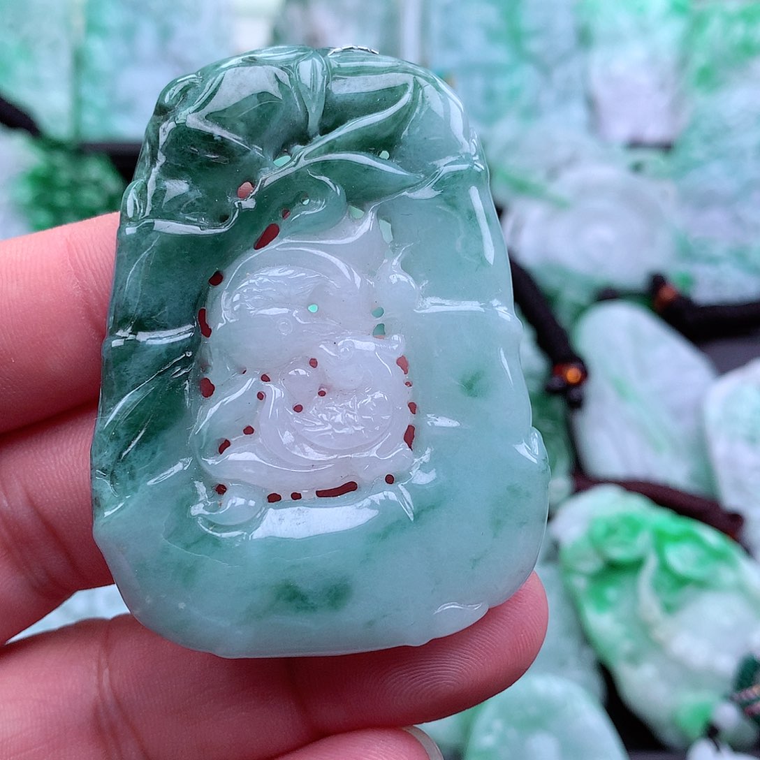 翡翠吊坠(不含链)未镶嵌