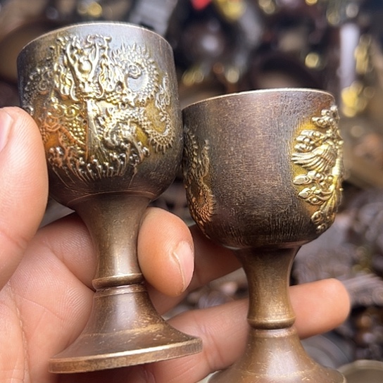 铜制文玩把玩物件