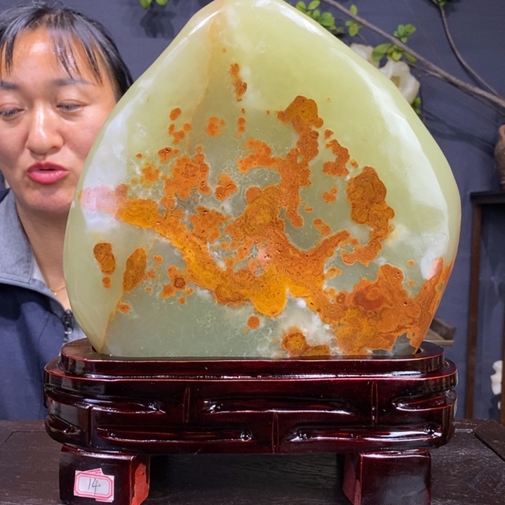 石材精品古青石摆件