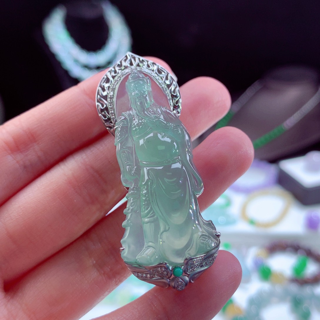 翡翠手链未镶嵌卡45mm