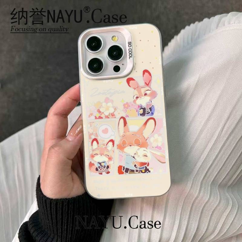 鲜花朱迪尼克彩银壳适用于iPhoneiPhone苹果17手机壳华为oppo小米