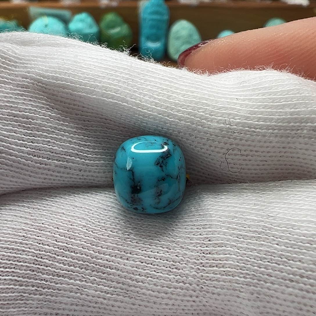 绿松石老型珠 未镶嵌