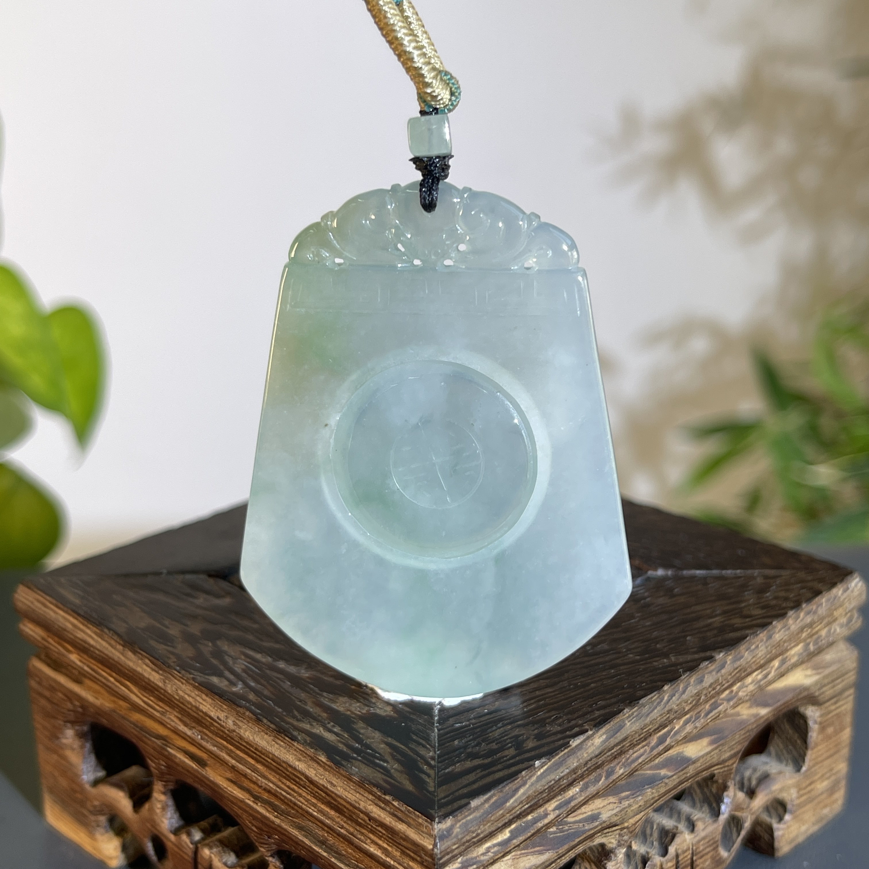 JTA31-95  天然缅甸A货翡翠 时来运转