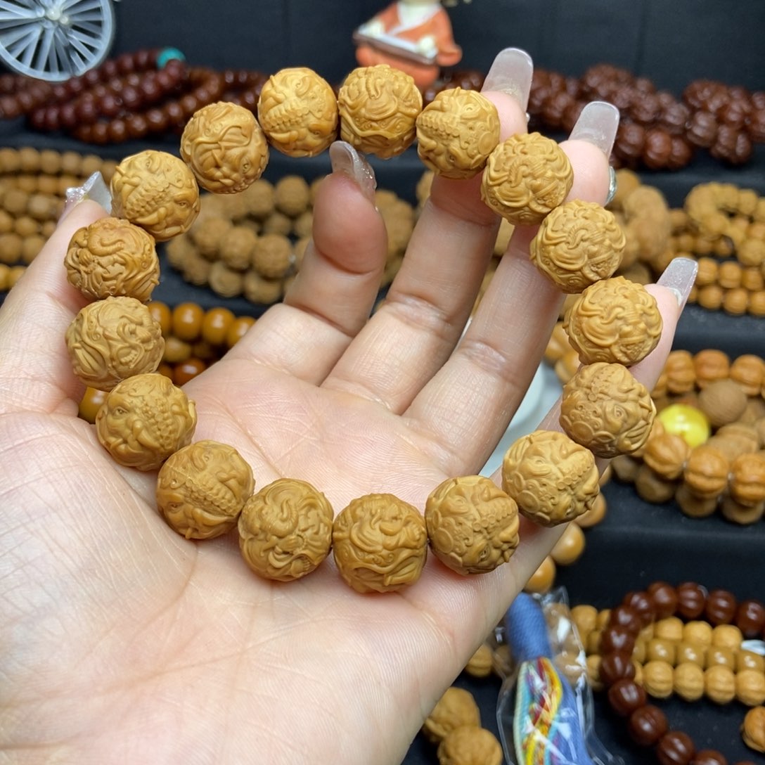 猴头核桃手串慕***雪象神手串