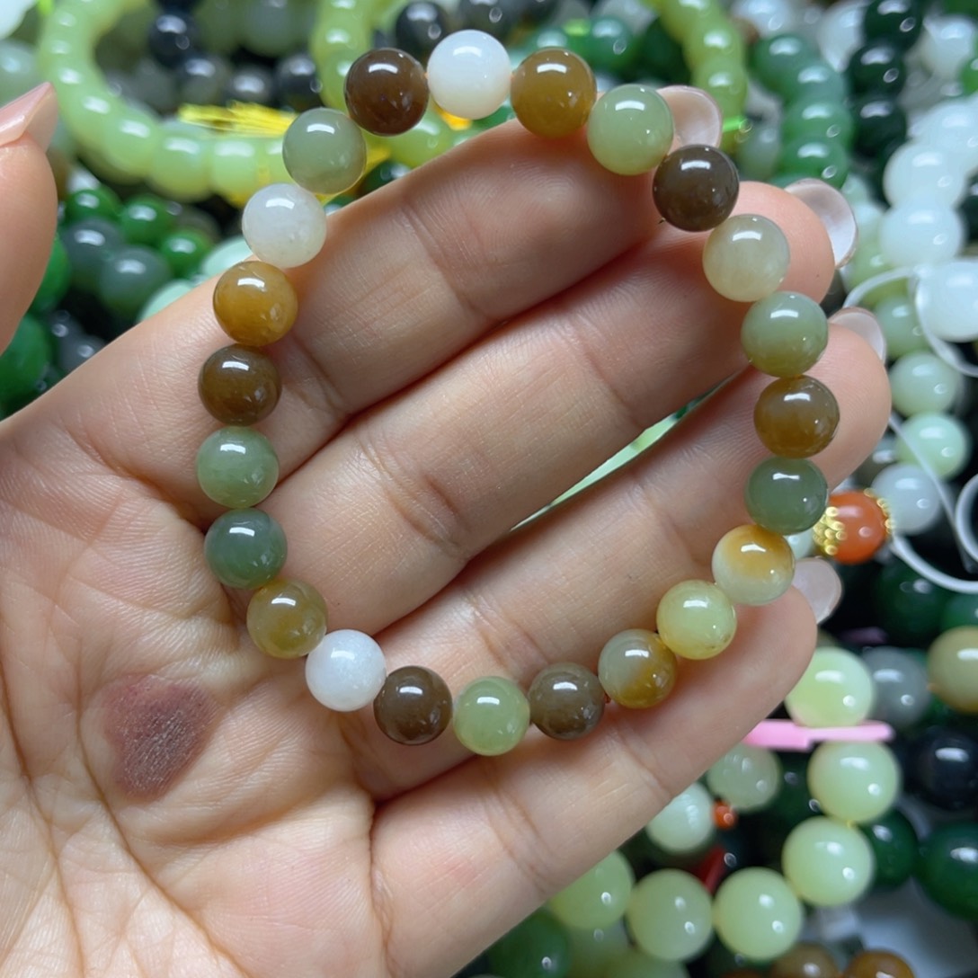 未镶嵌手串和田玉