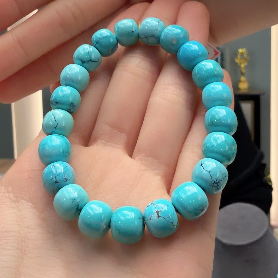 绿松石未镶嵌颈饰