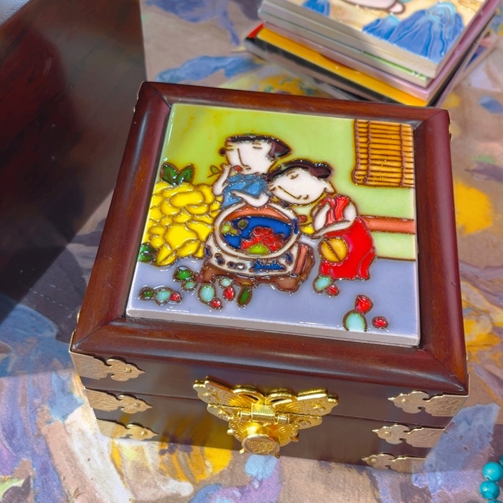 加大款瓷板画艺术作品