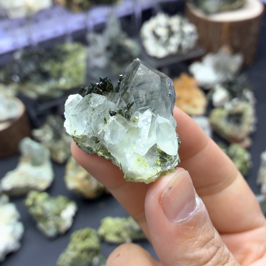 石材超美冰透绿帘花园