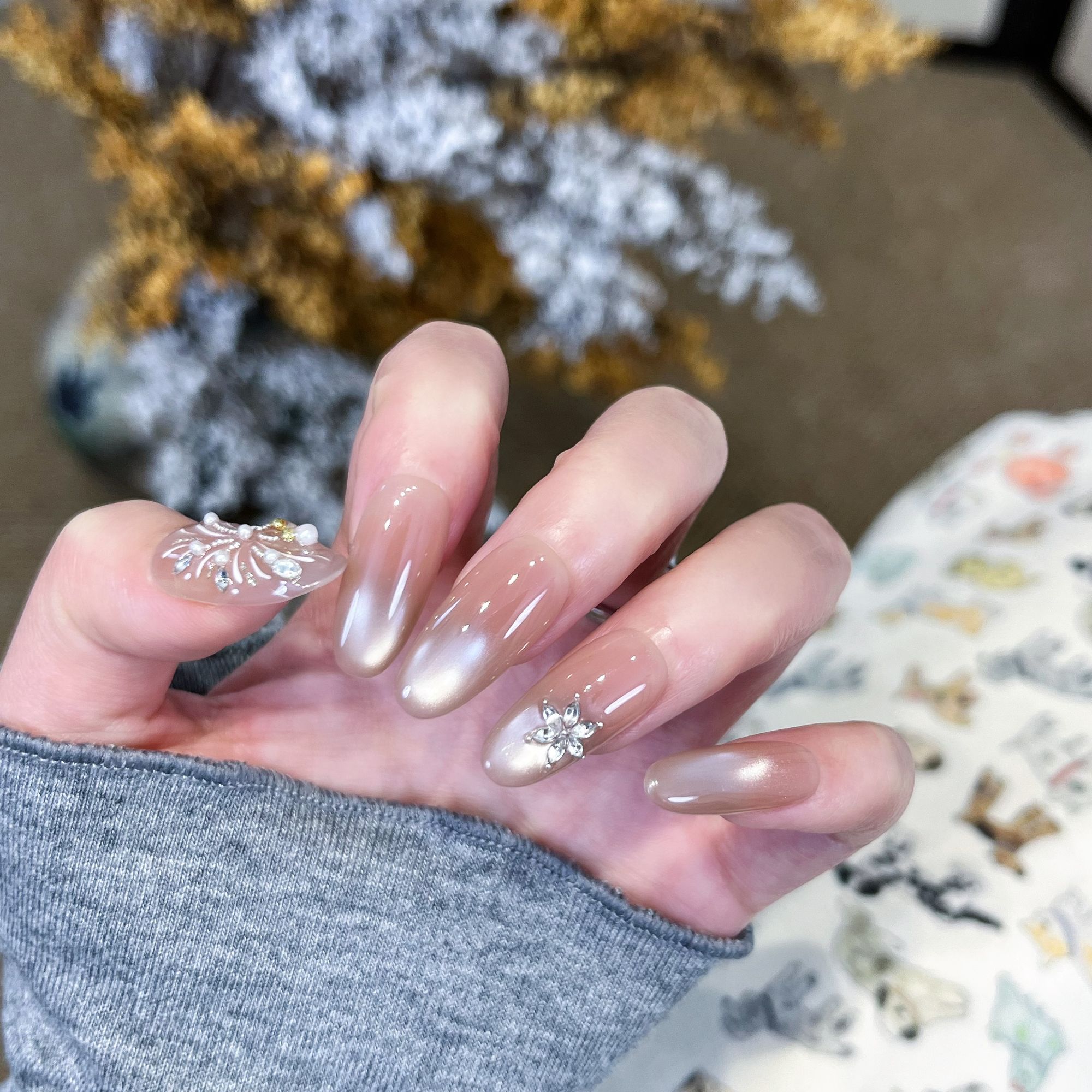 小九儿【绽放】纯手工穿戴甲