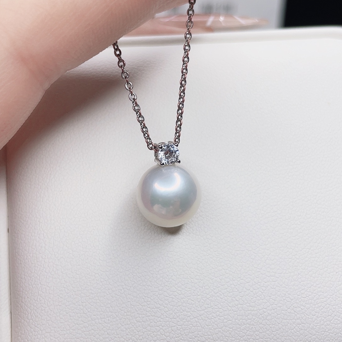 辛****吊坠(赠链)银S925镶嵌淡水珍珠