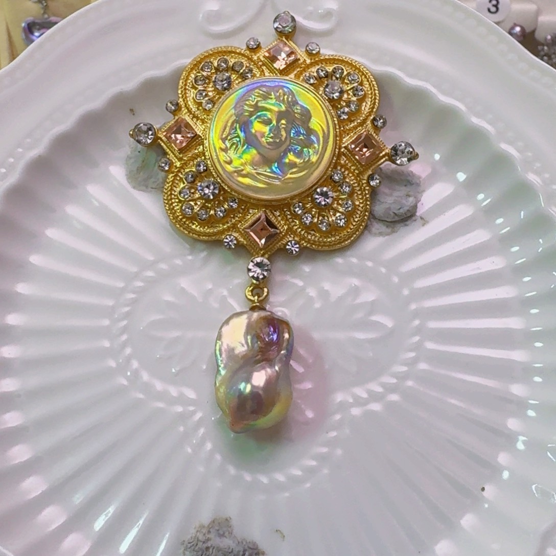 淡水珍珠未镶嵌吊坠(不含链)