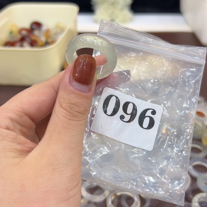 玛瑙/玉髓合金戒指96港21