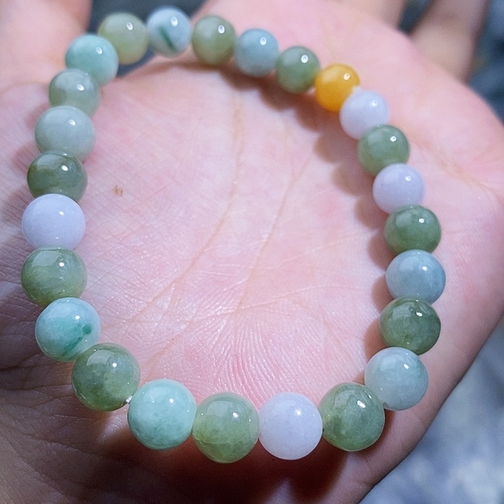 未镶嵌手串翡翠天然缅甸A货翡翠