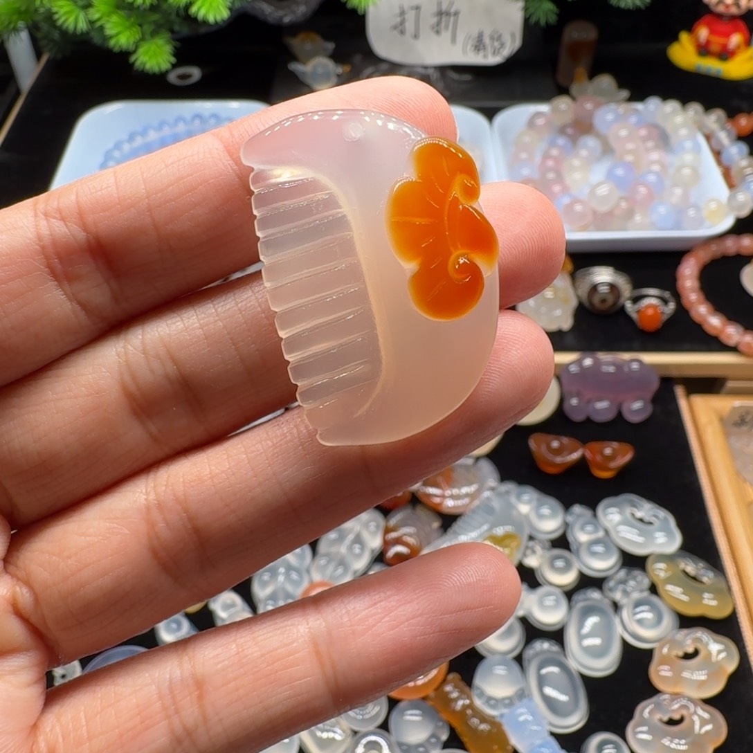 用***5玛瑙/玉髓颈饰未镶嵌