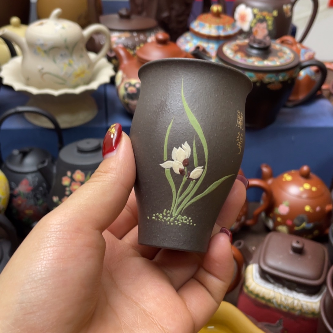 紫砂茶杯紫砂主人杯60