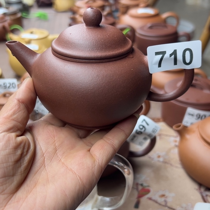紫砂茶壶紫泥瑕疵230