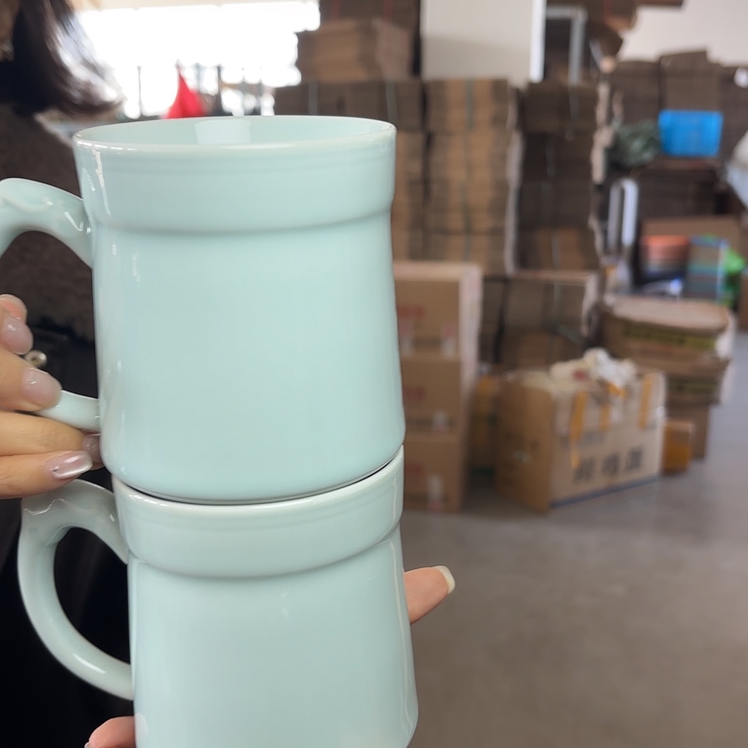 龙泉云间青瓷小米茶器