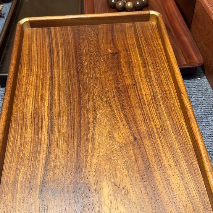 大果紫檀（缅甸花梨）花梨木大托盘