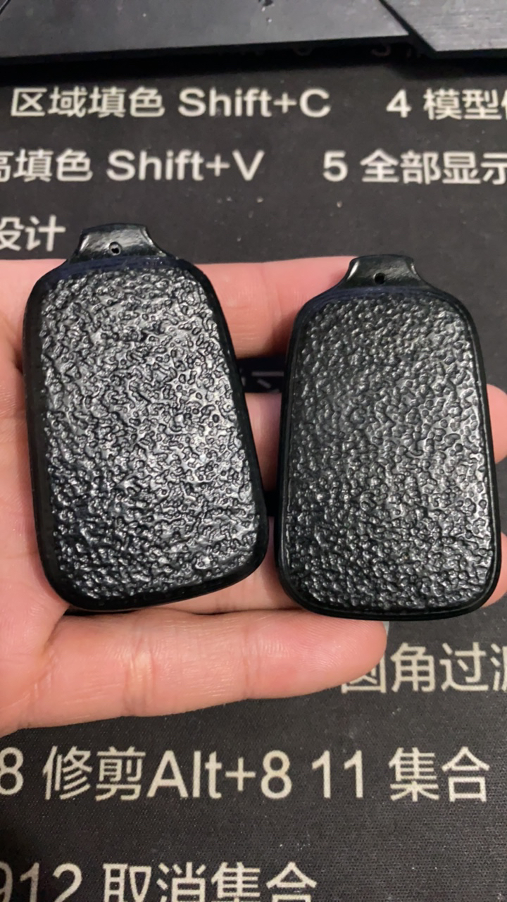 和田玉青玉无事牌随机发货 一个