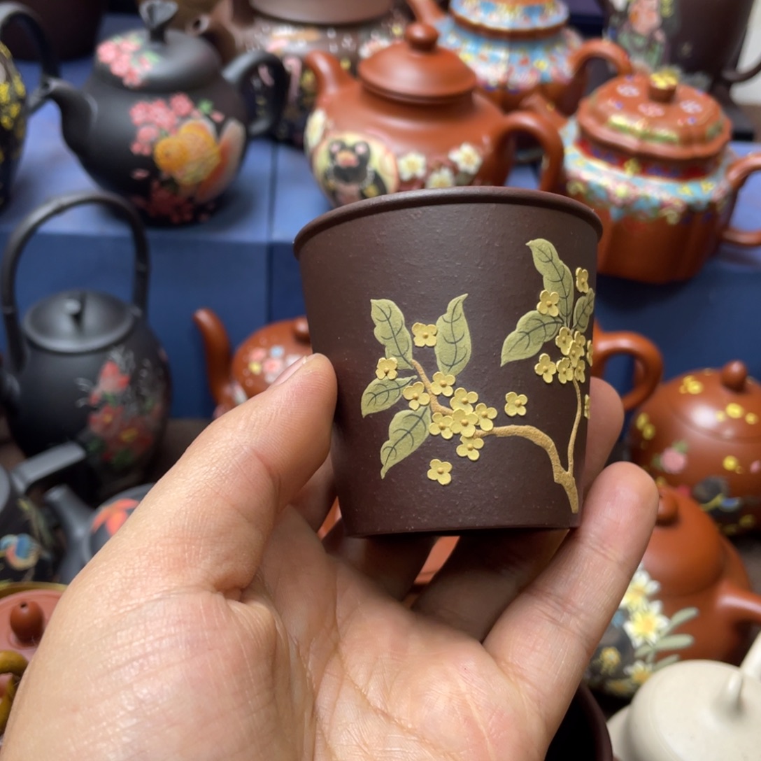 茶杯紫砂紫砂主人杯100cc