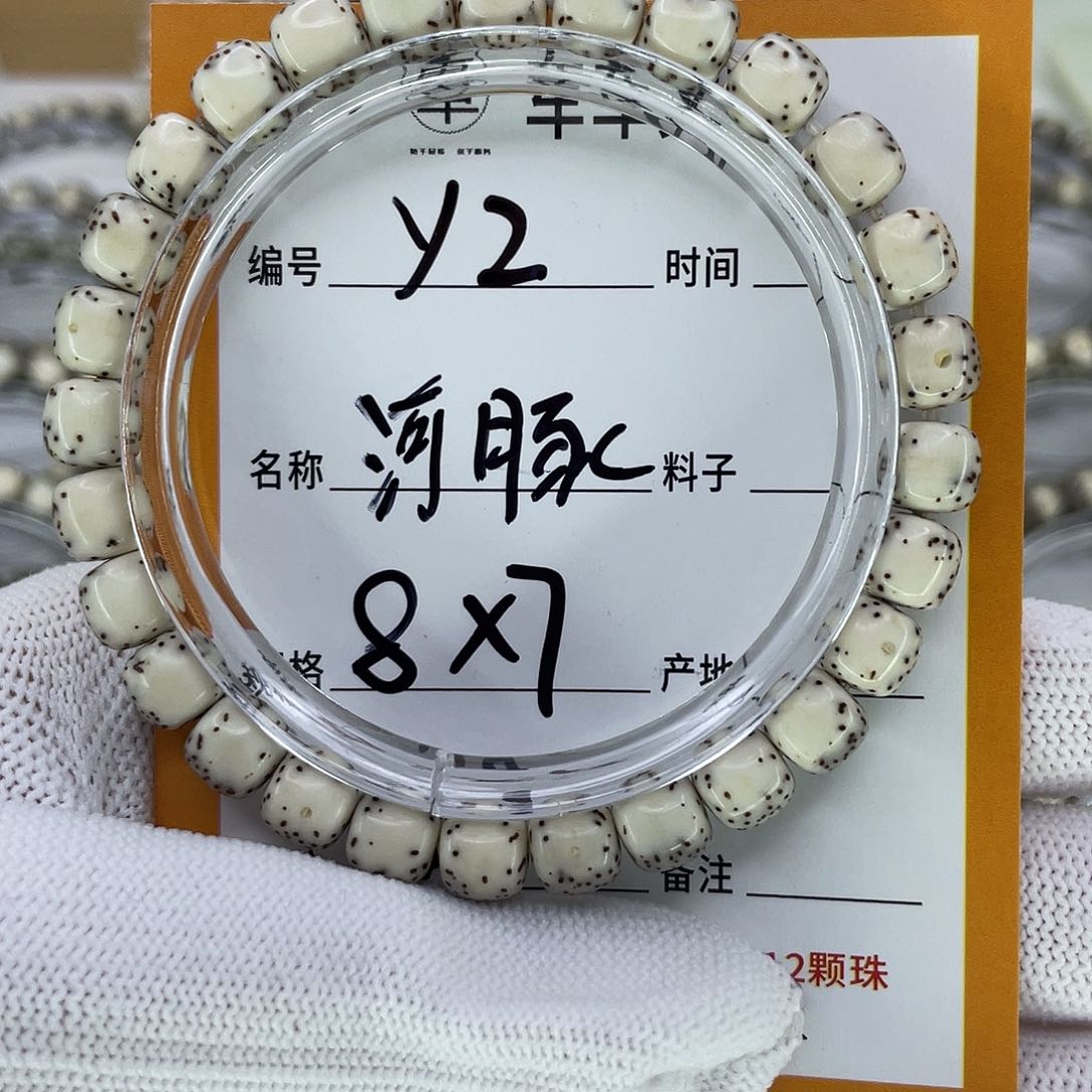 星月菩提手串Y河豚