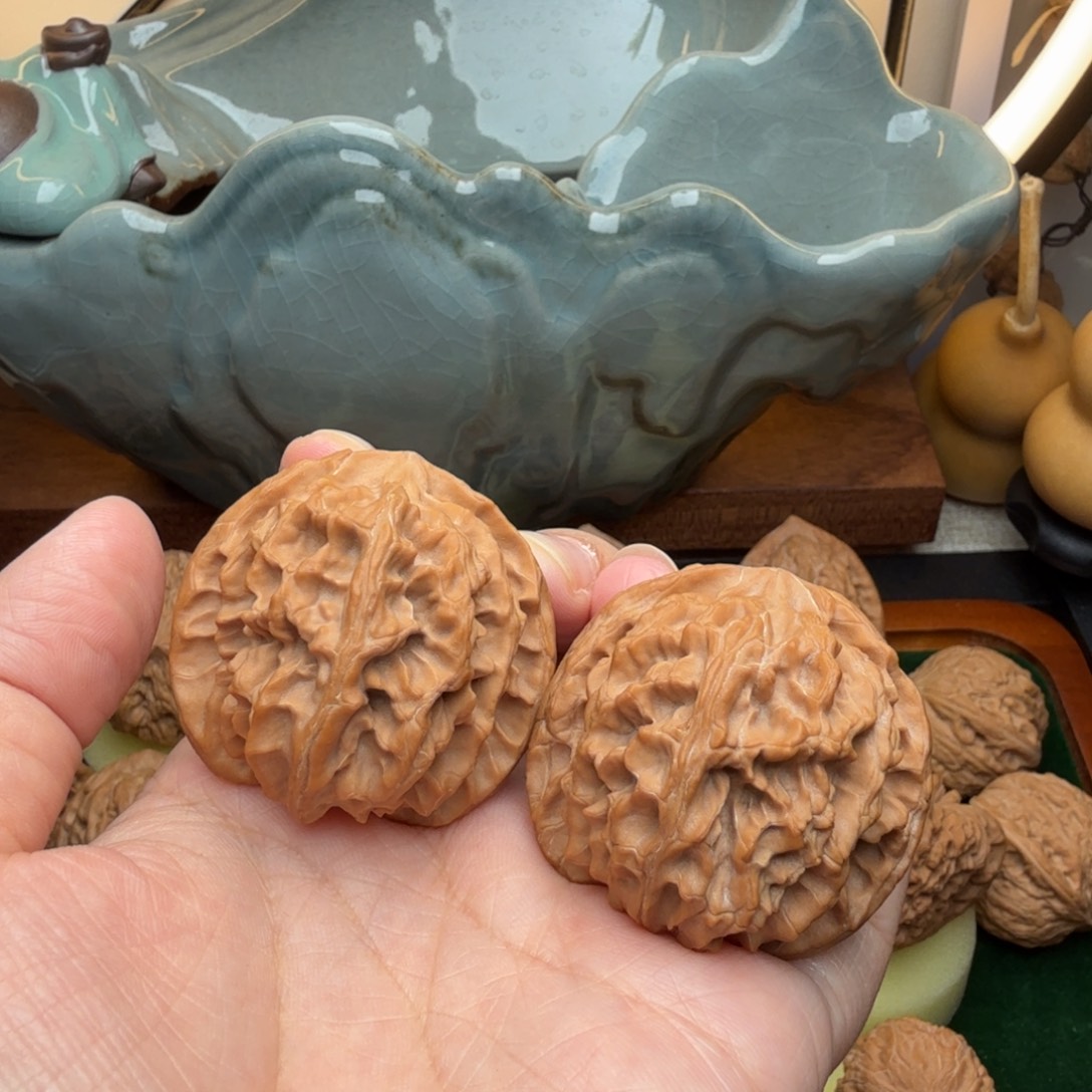 核桃文玩核桃吊坠苹果园41