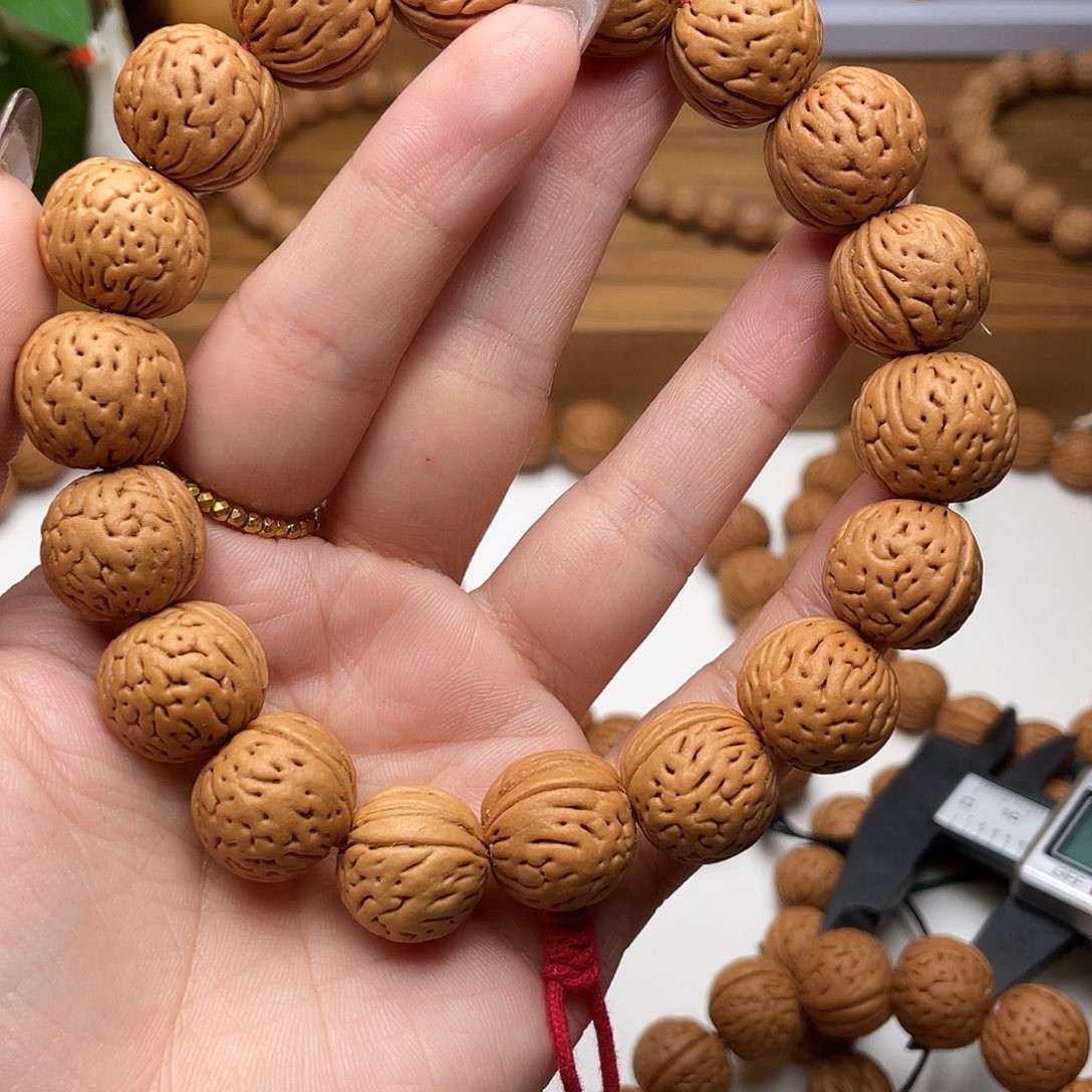 刘***辉16野生灯笼桃核手持