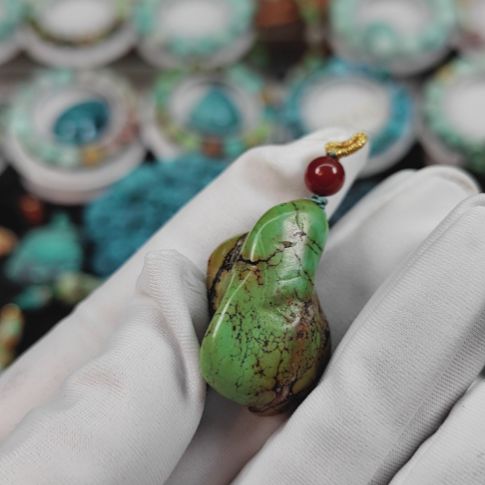 绿松石吊坠(不含链)未镶嵌