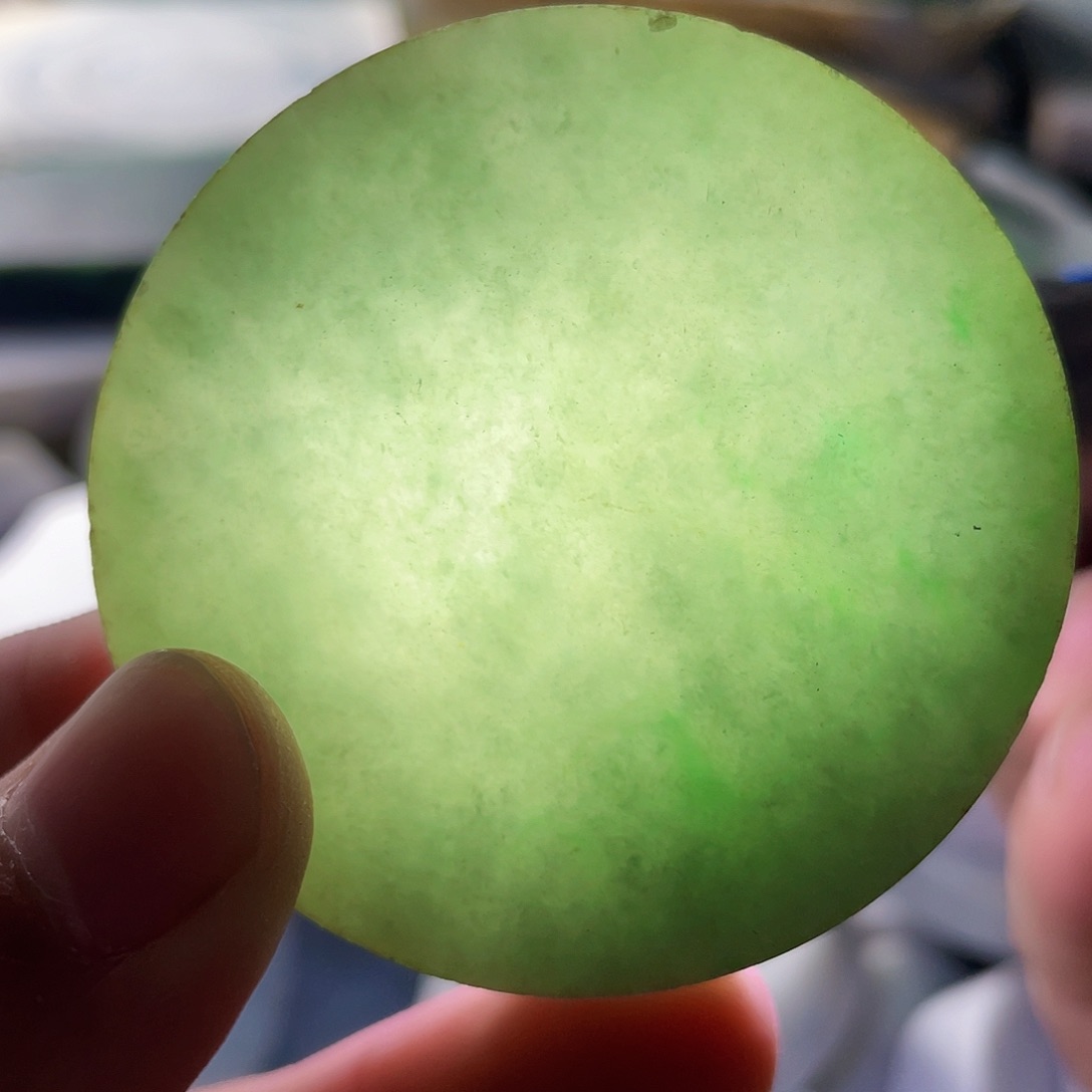 翡翠颈饰未镶嵌毛料14