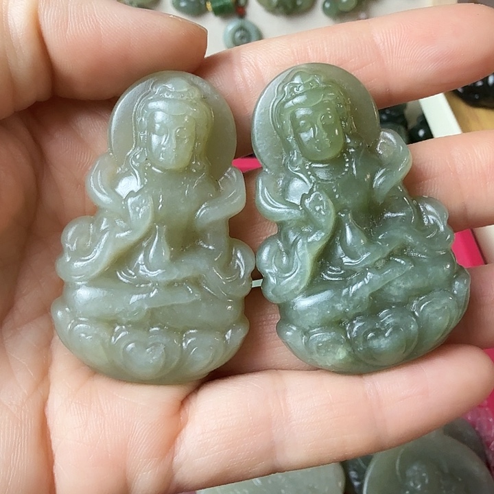 和田玉（糖玉）颈饰未镶嵌