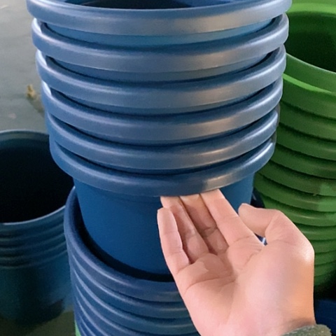 树脂微瑕3号10个无托藏青