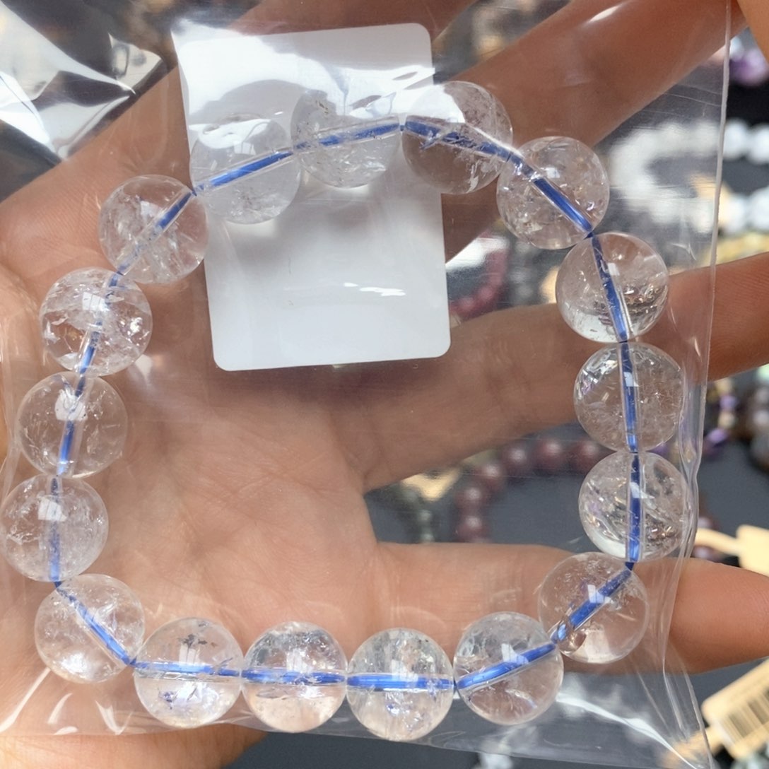 水晶手链未镶嵌郭**?白啊赛