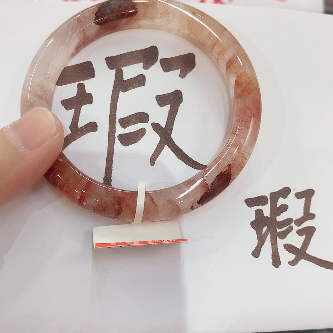 水晶手镯未镶嵌1600(5455)::