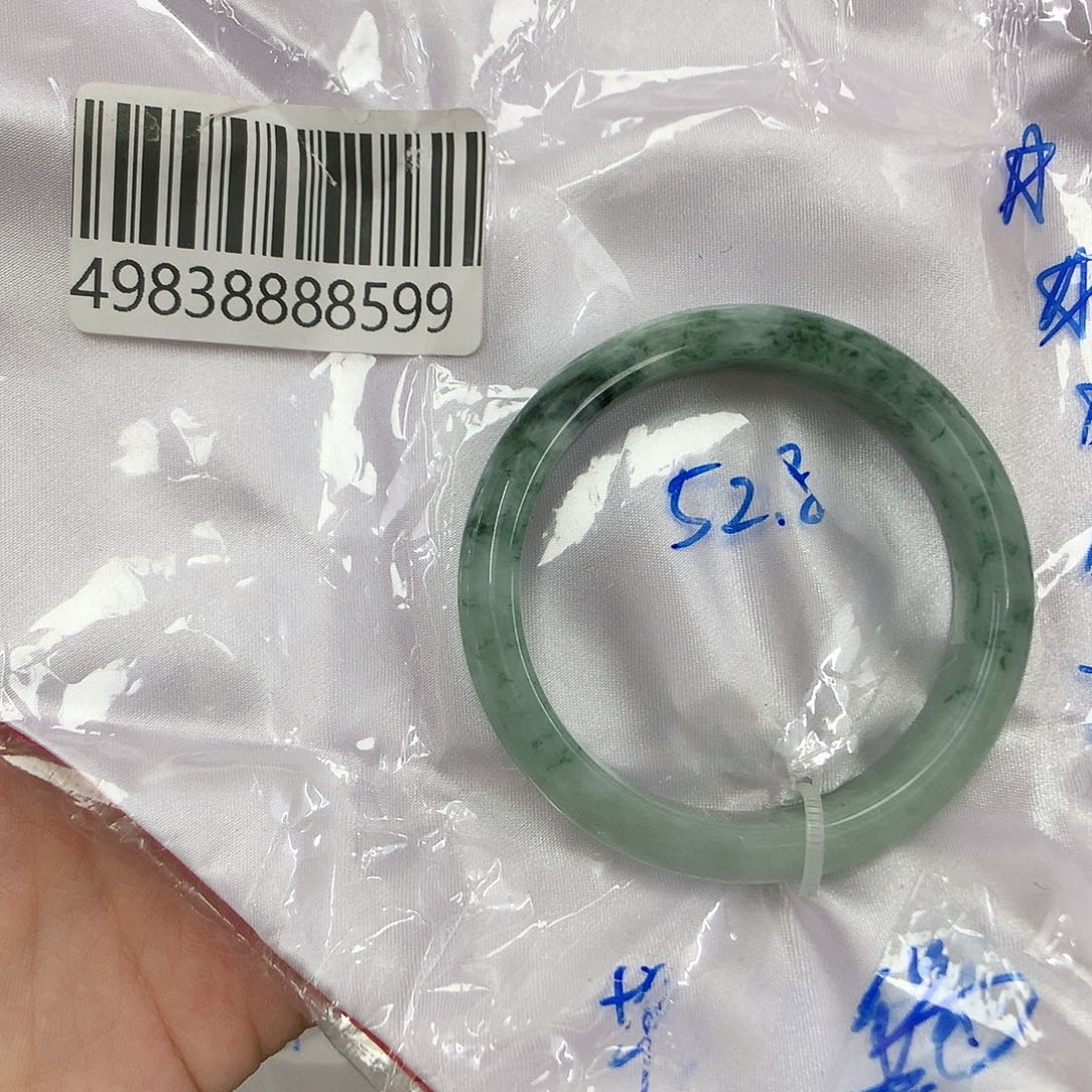 翡翠手镯未镶嵌天然缅甸翡翠手镯