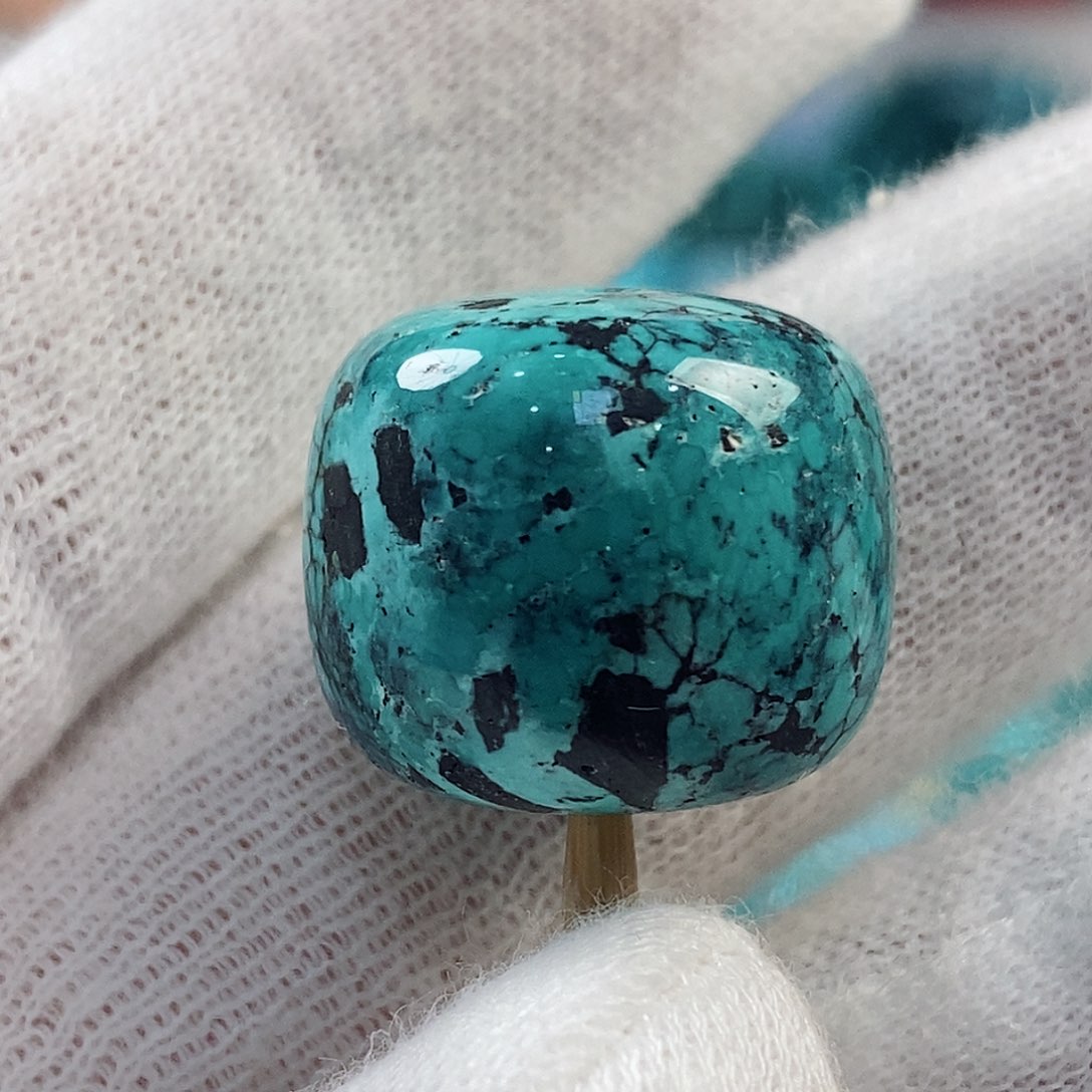 绿松石珠宝奇石未镶嵌你*啥