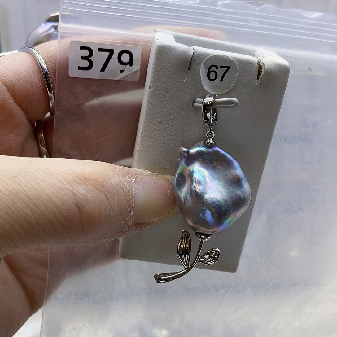 颈饰合金淡水珍珠