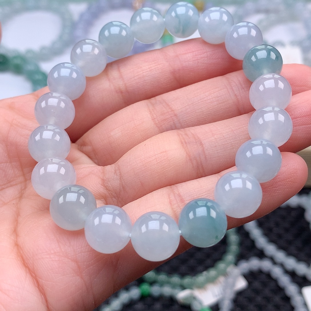 翡翠手链未镶嵌翡翠卡10