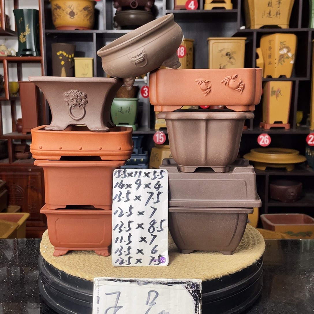 紫砂D-婉秋紫砂花盆