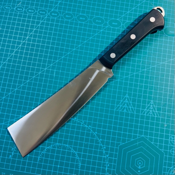 外贸微瑕疵65硬度夹钢工具钢排障砍牛大骨批柴锋利柴刀