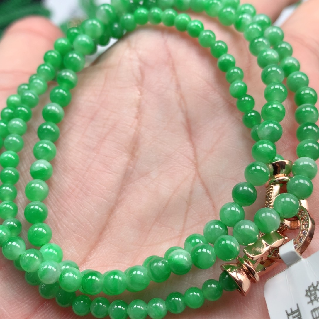 翡翠手链未镶嵌翡翠